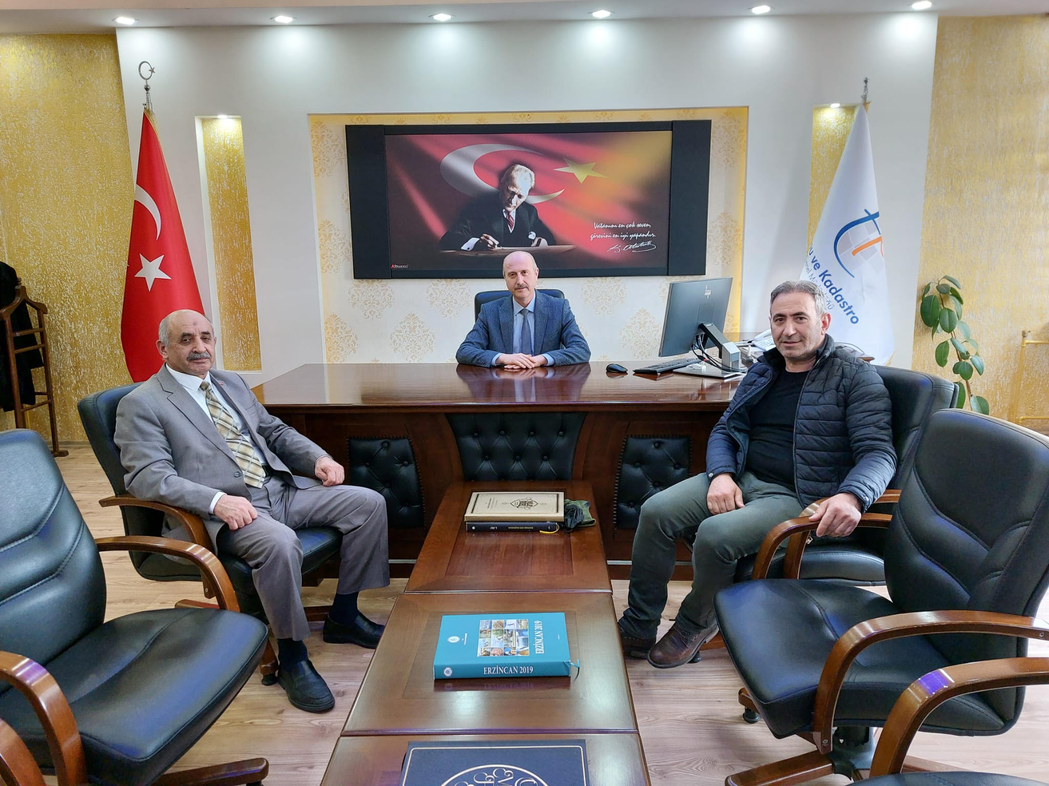 HKMO Erzincan İl Başkanı ziyareti