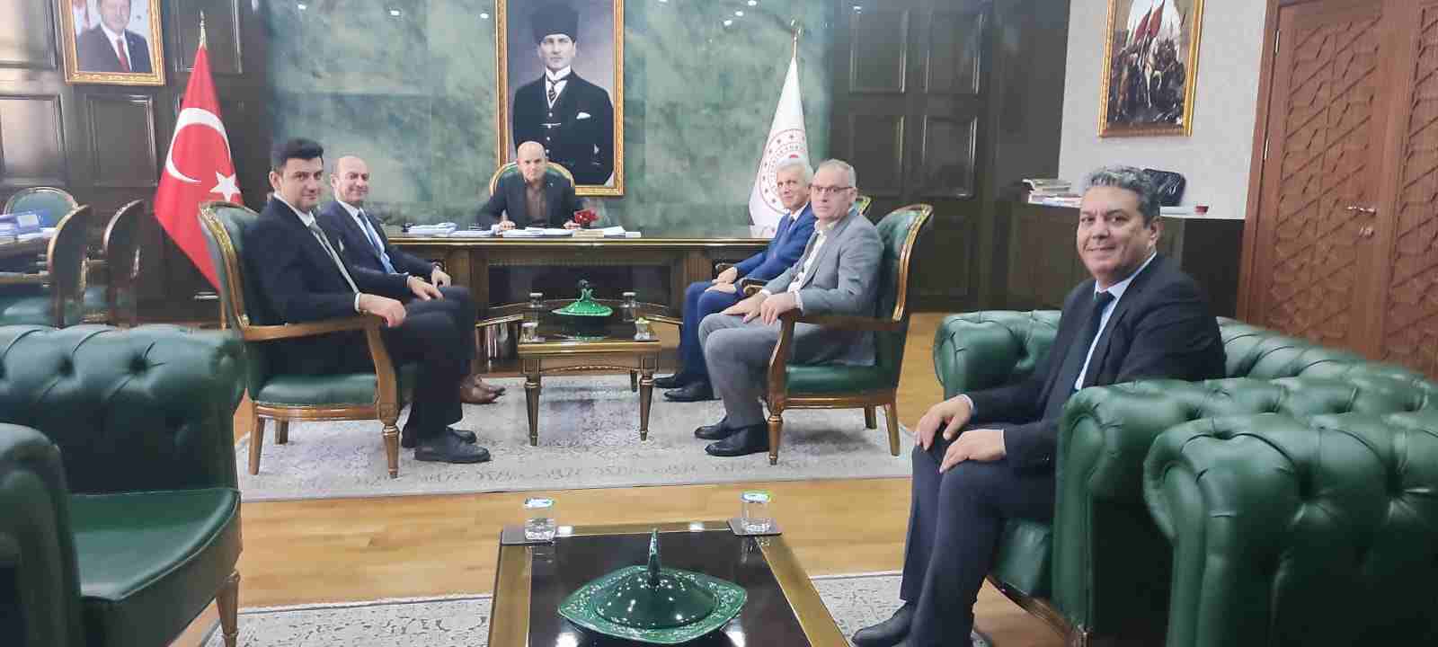 Bölge Müdürümüz  Tonguç GENÇ Çan Kaymakamını  Ziyaret Etti.