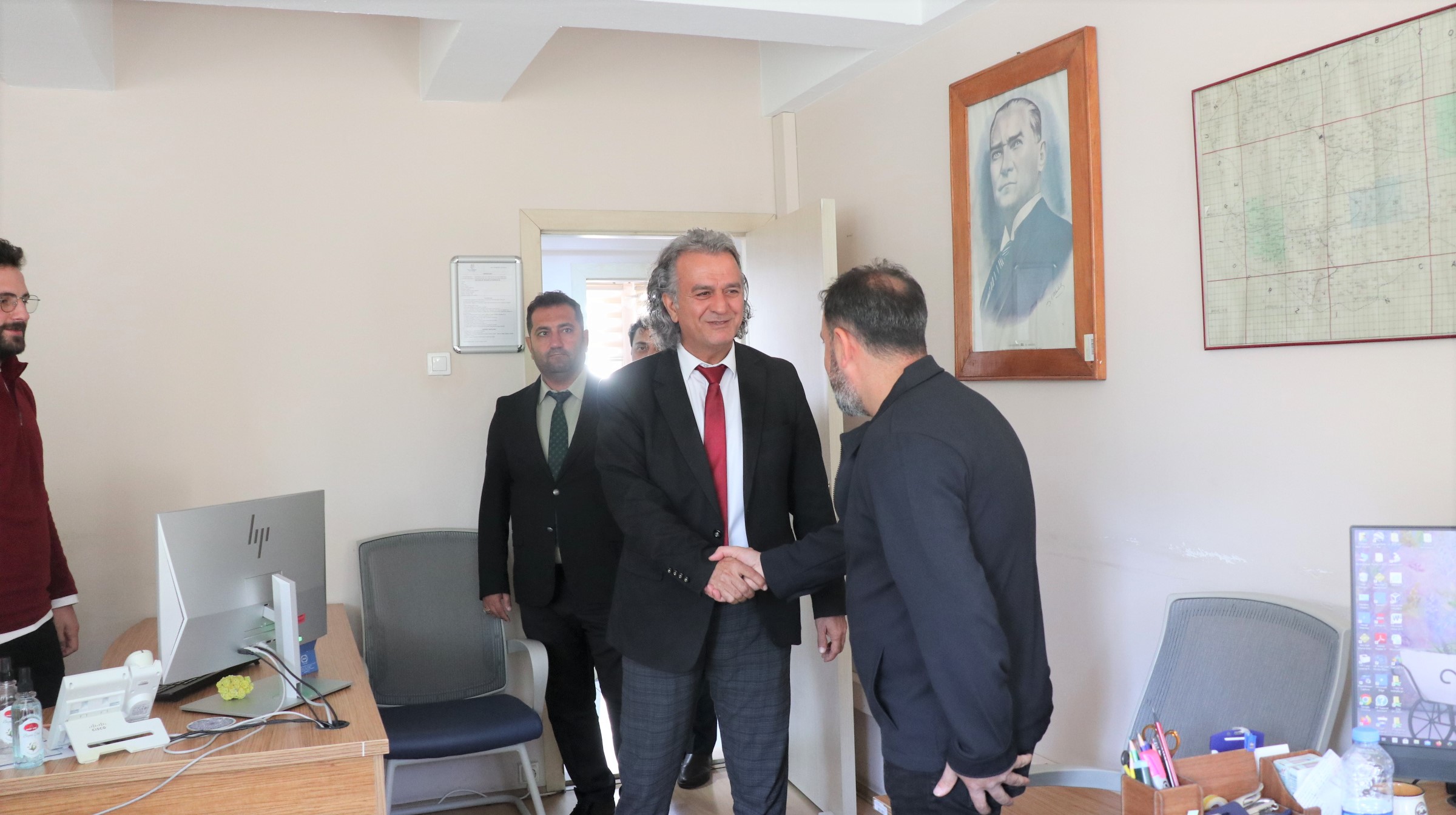 GÜMÜŞHANE KADASTRO MÜDÜRLÜĞÜNE ZİYARET