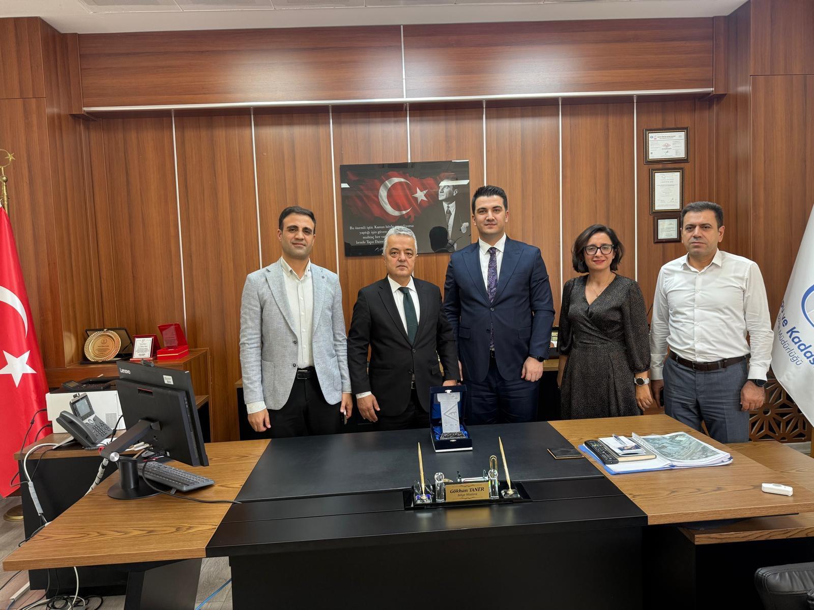 Şanlıurfa Tapu ve Kadastro Bölge Müdürlüğünün Ziyareti...