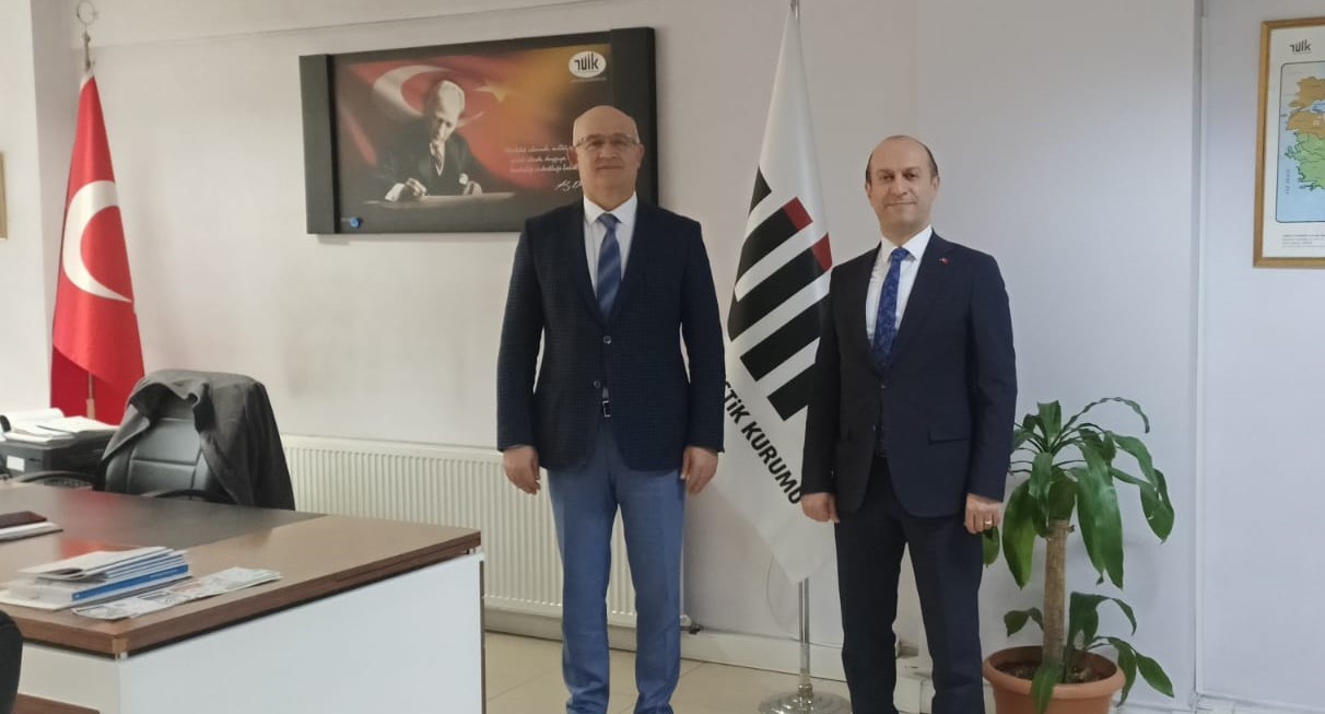 Bölge Müdürümüz Tonguç GENÇ’ ten Türkiye İstatistik Kurumu Bölge Müdürü Zeki BOSTANCI’ ya Ziyaret.