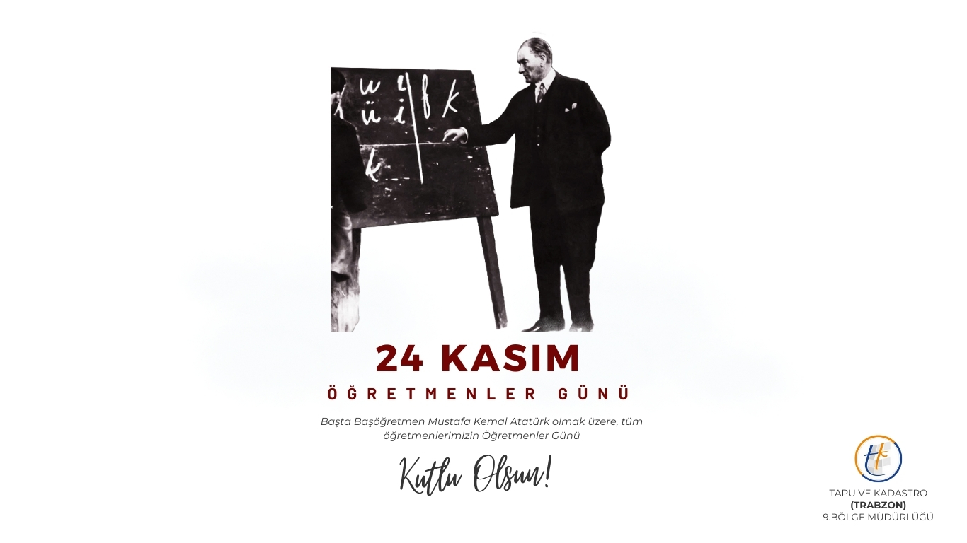 24 KASIM ÖĞRETMENLER GÜNÜ