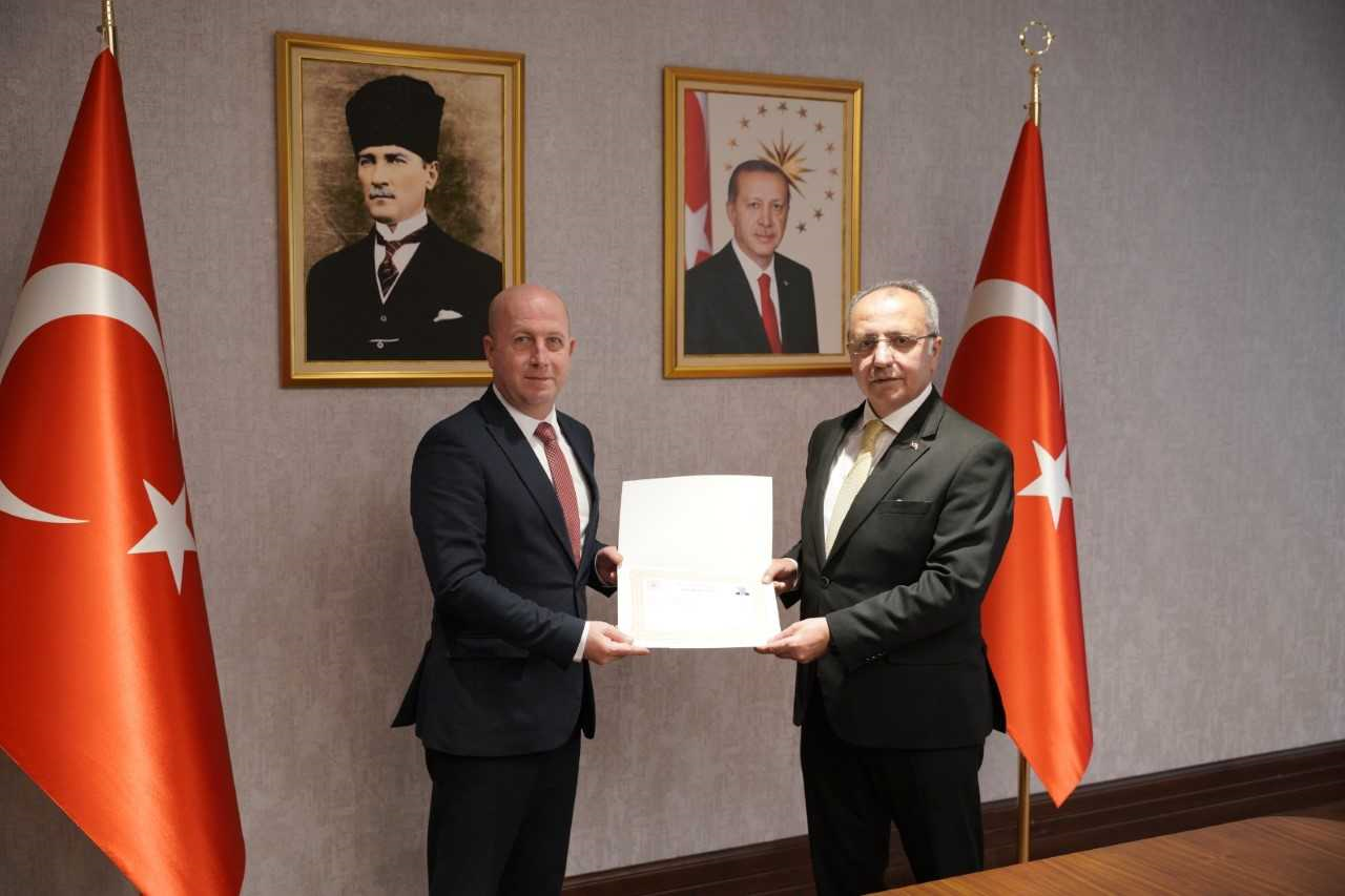 Ümraniye Tapu Müdürlüğü Başarı Belgesi