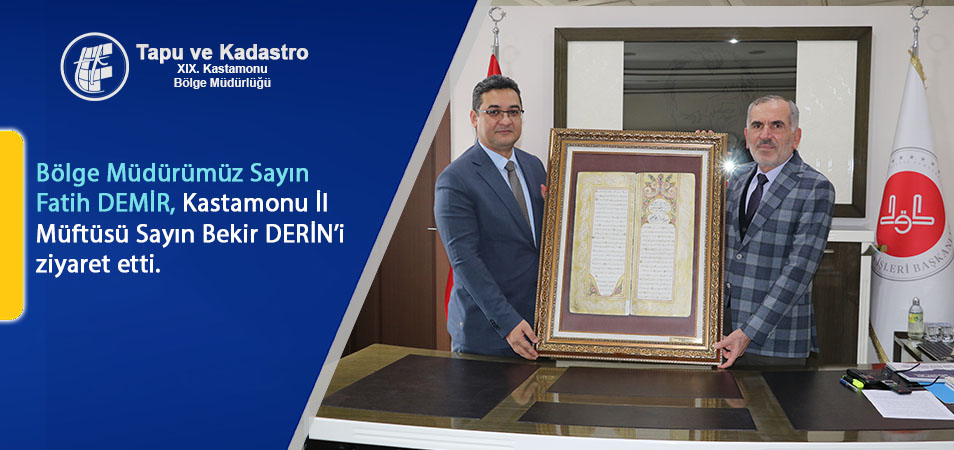 BÖLGE MÜDÜRÜMÜZÜN ZİYARETİ