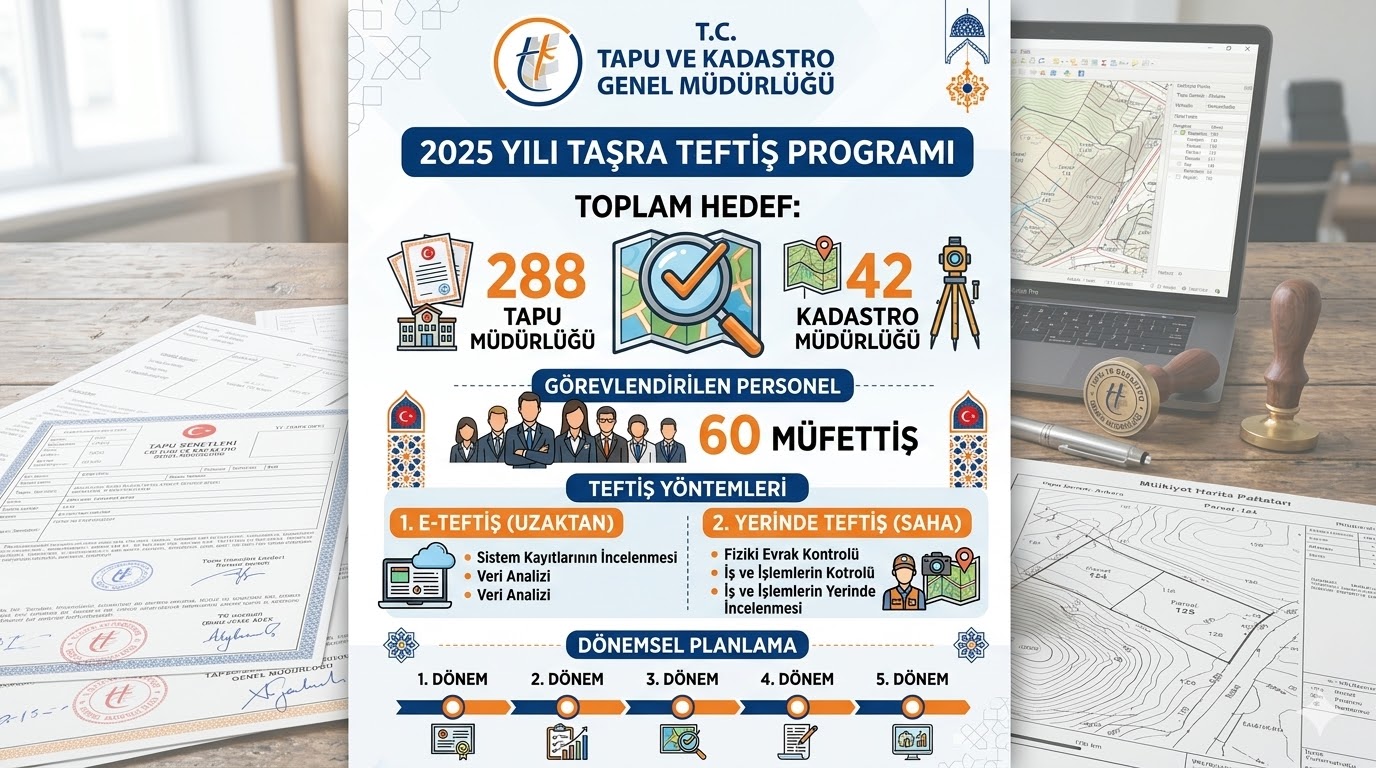 2025 yılı Taşra Teftiş Programı başladı