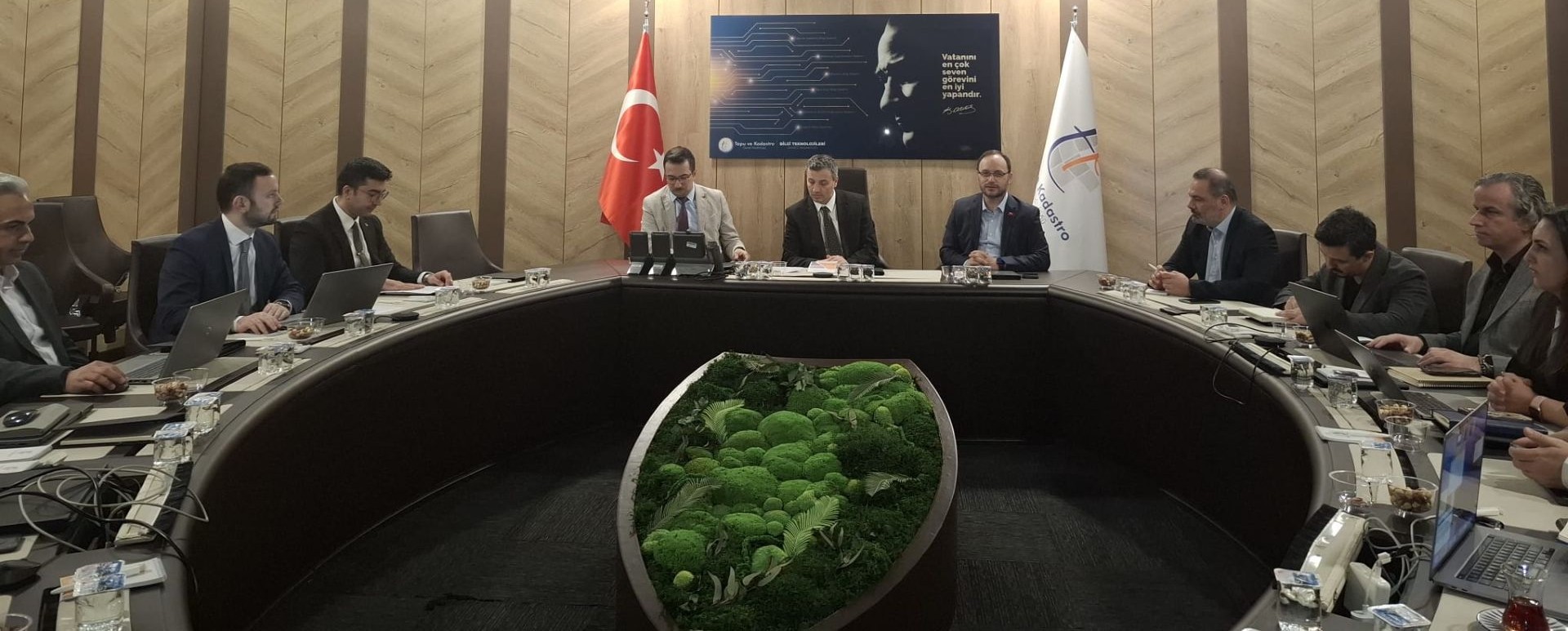 Kurumumuz ile Türksat AŞ Arasında Kurumsal Projeler Kapsamında İstişare Toplantısı Gerçekleştirildi