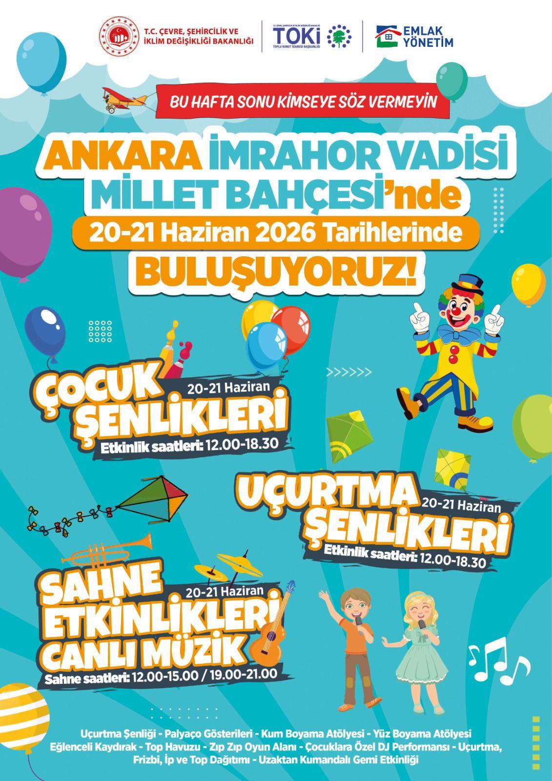 Çocuklar İçin Şenlik Programı