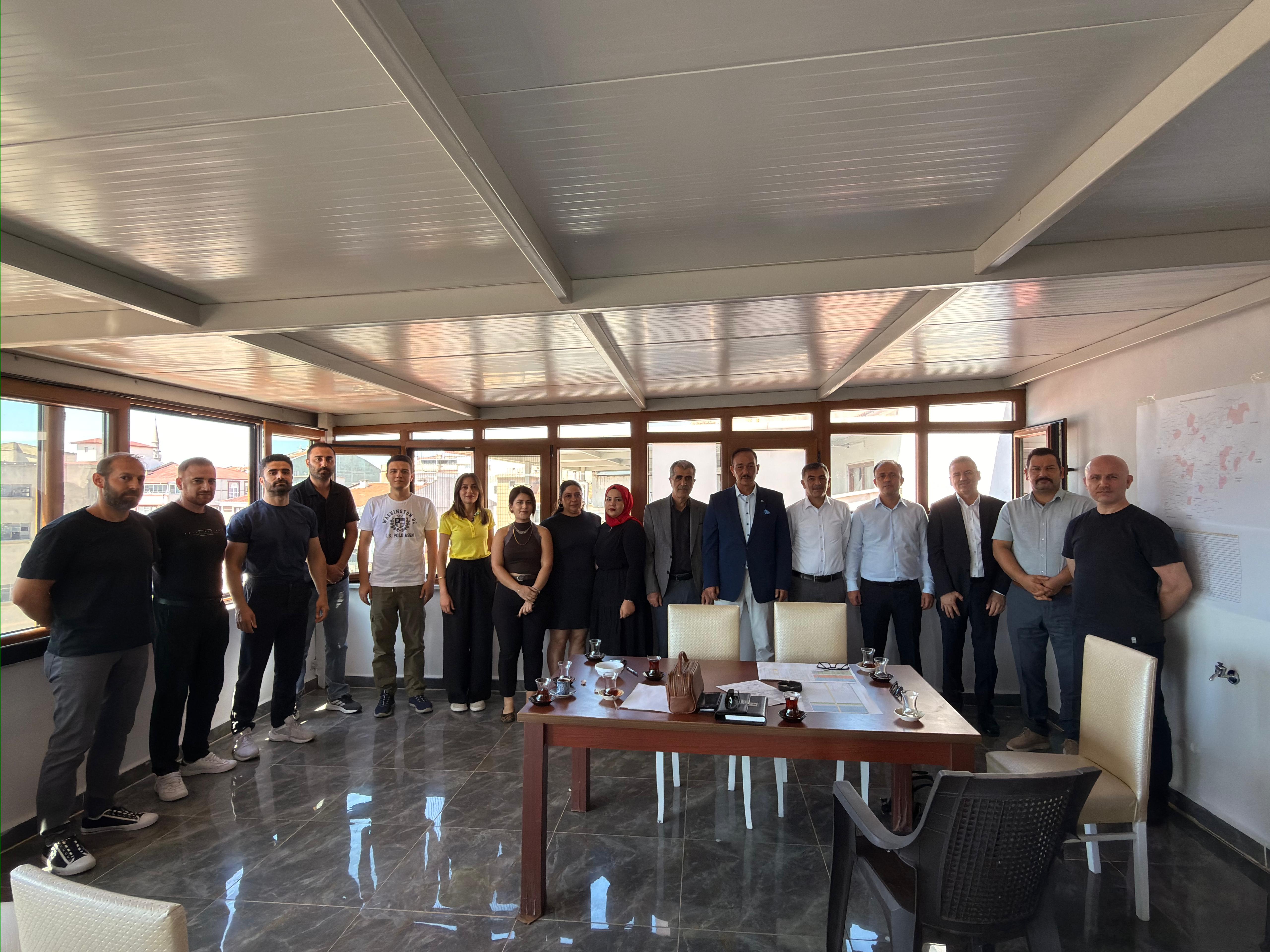 Kırklareli 3. Grup Kadastro Güncelleme Şantiyesinde Ziyaret ve Denetim Gerçekleştirildi