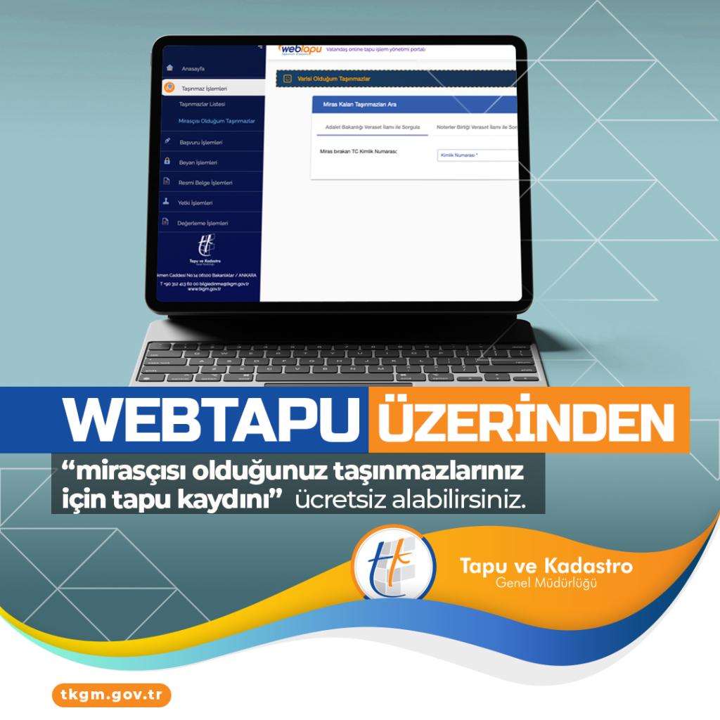 web tapu Tapu ve Kadastro Genel Müdürlüğü (TKGM)