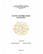 Kuyud-ı Kadime Arşiv Kataloğu